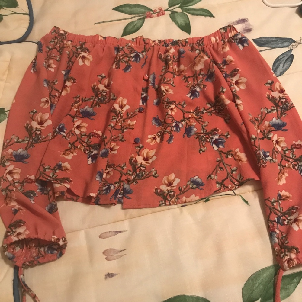 Pacsun off the shoulder top